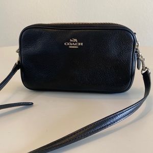 Coach Black Leather Crossbody